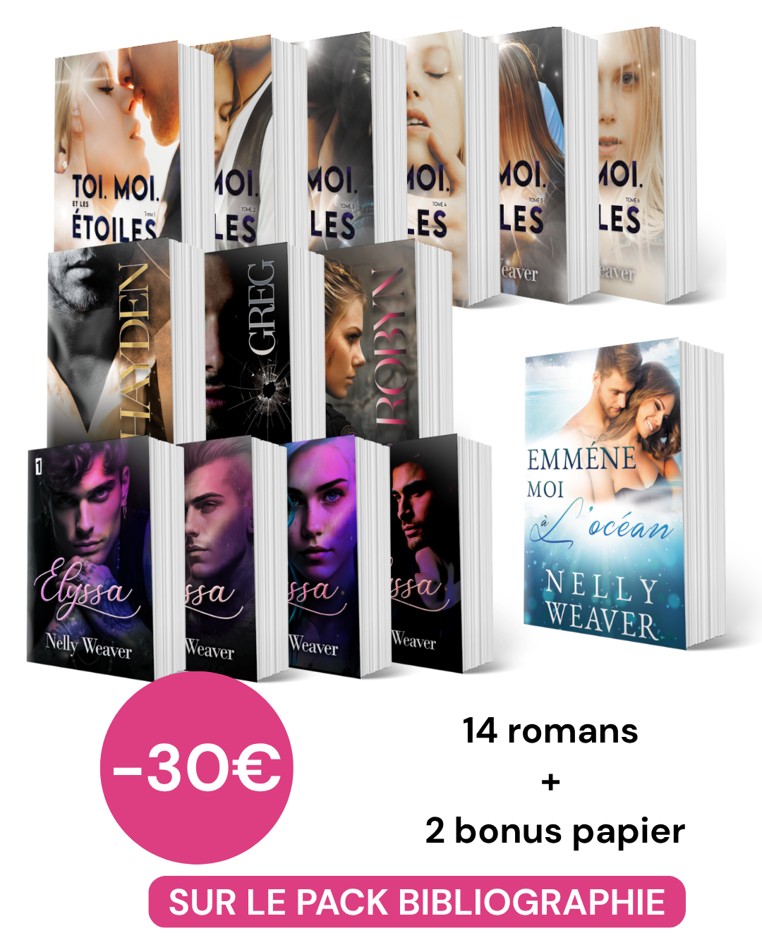 Pack Bibliographie - Édition spéciale signée par l'auteur + les bonus