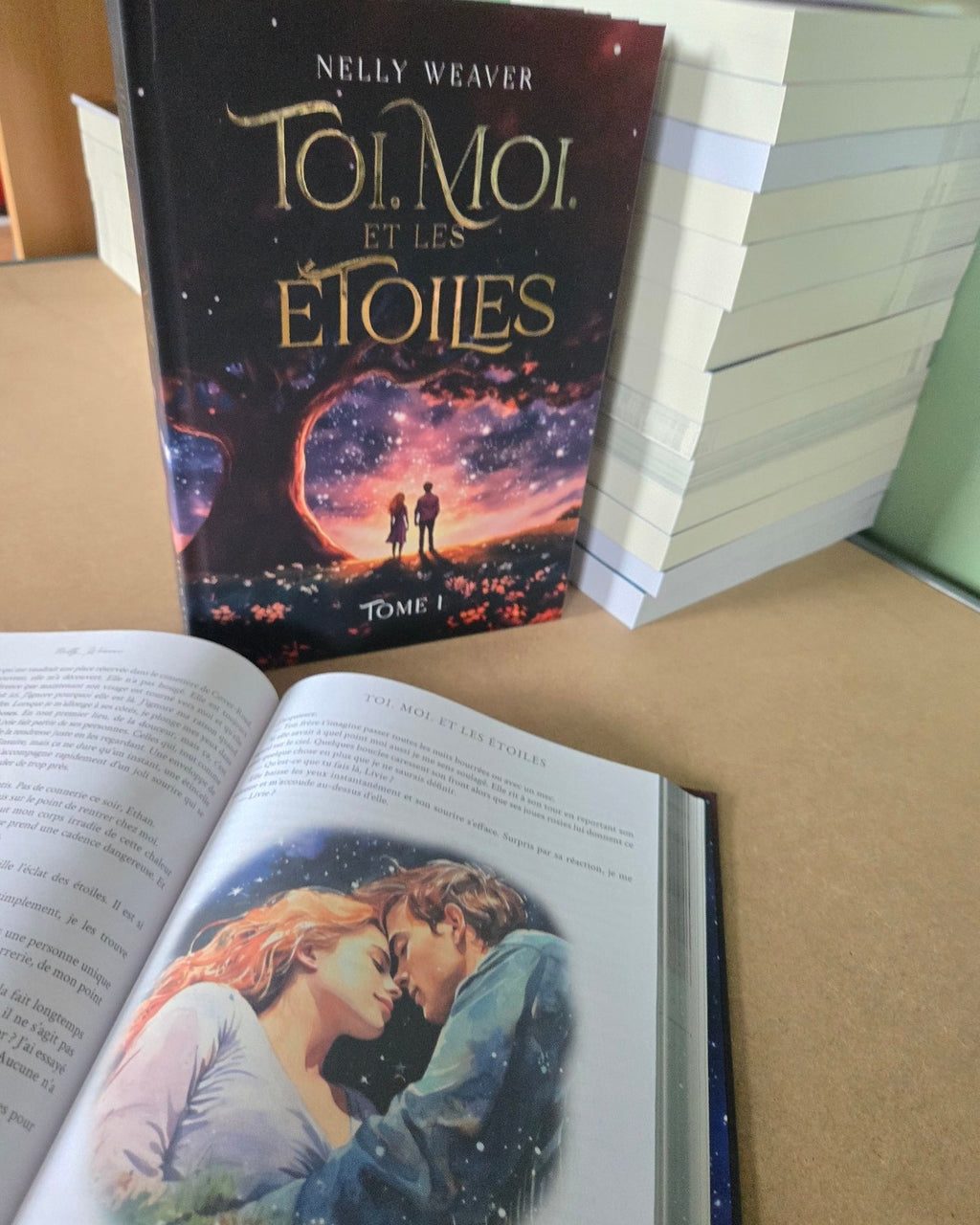 Box Relié T1 collector Toi. Moi. Et les étoiles avec ses goodies