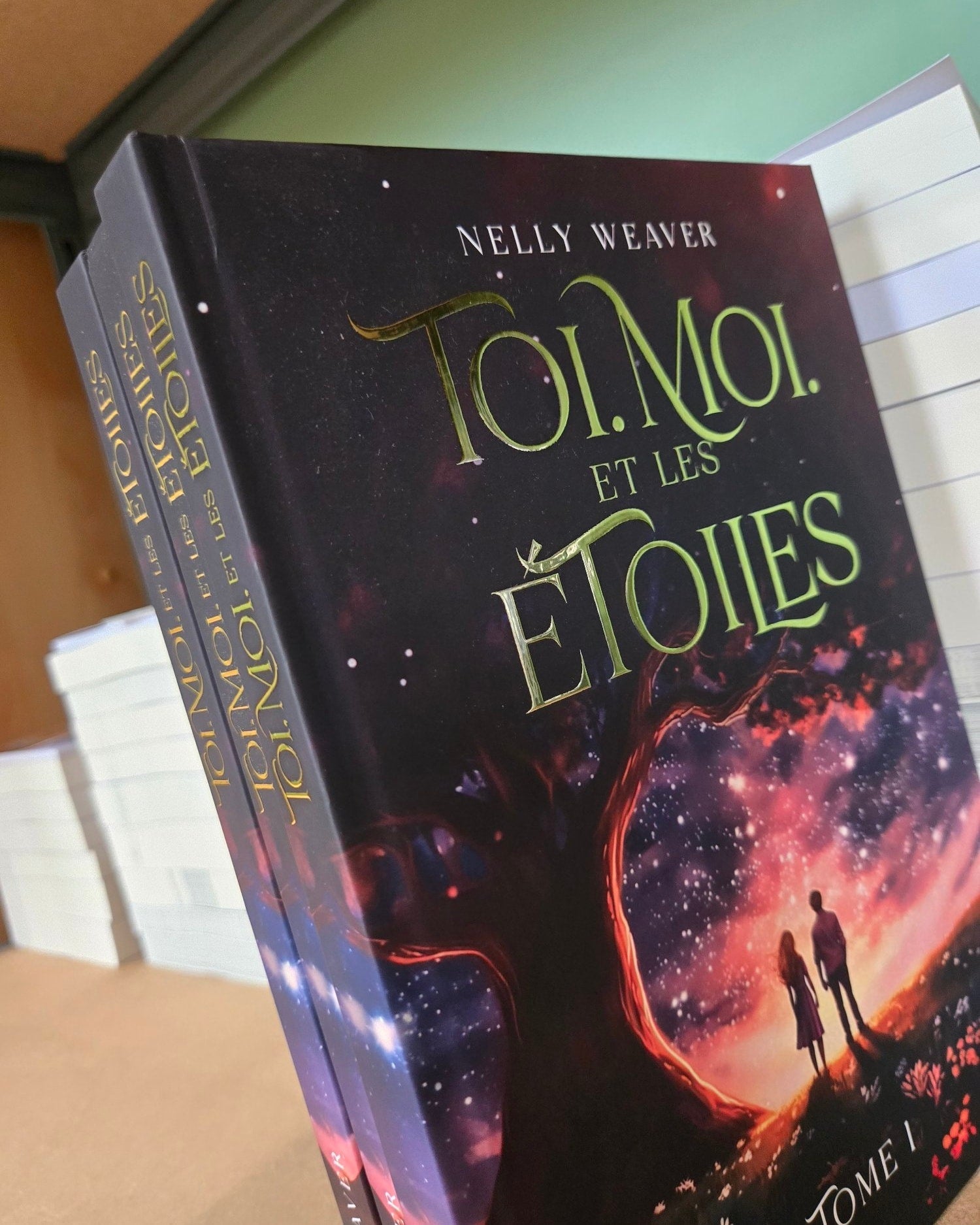 Relié T1 collector Toi. Moi. Et les étoiles + ses cartes illustrations - Édition Luxe