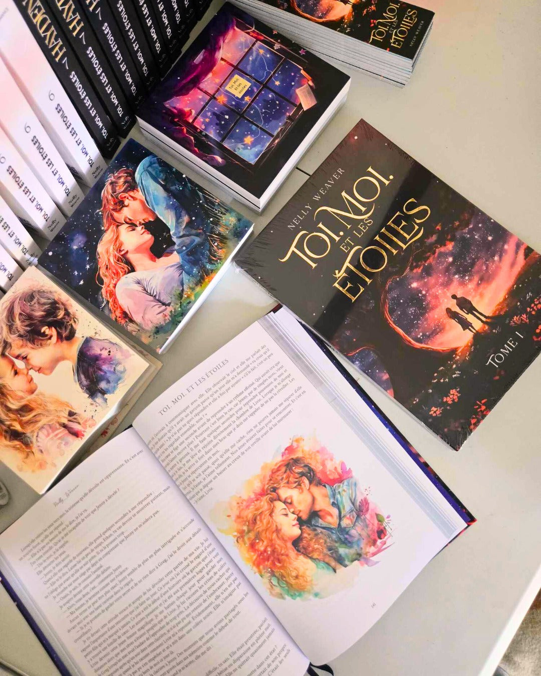 Relié T1 collector Toi. Moi. Et les étoiles + ses cartes illustrations - Édition Luxe