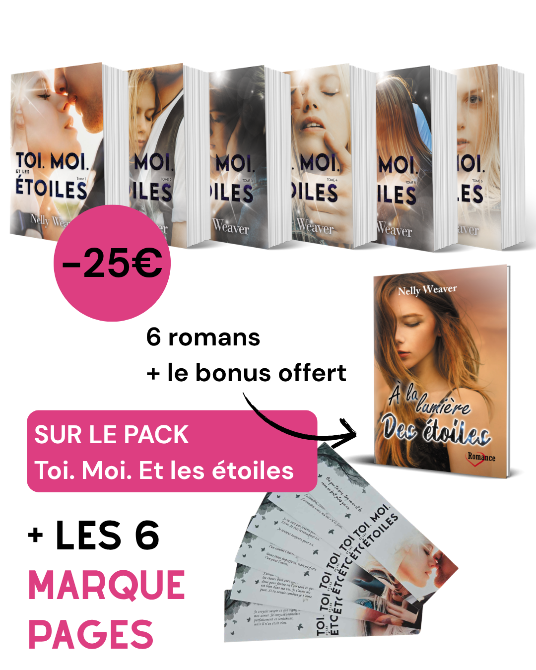 Pack Toi. Moi. Et les étoiles - Éditions spéciale signée par l'auteur + son bonus