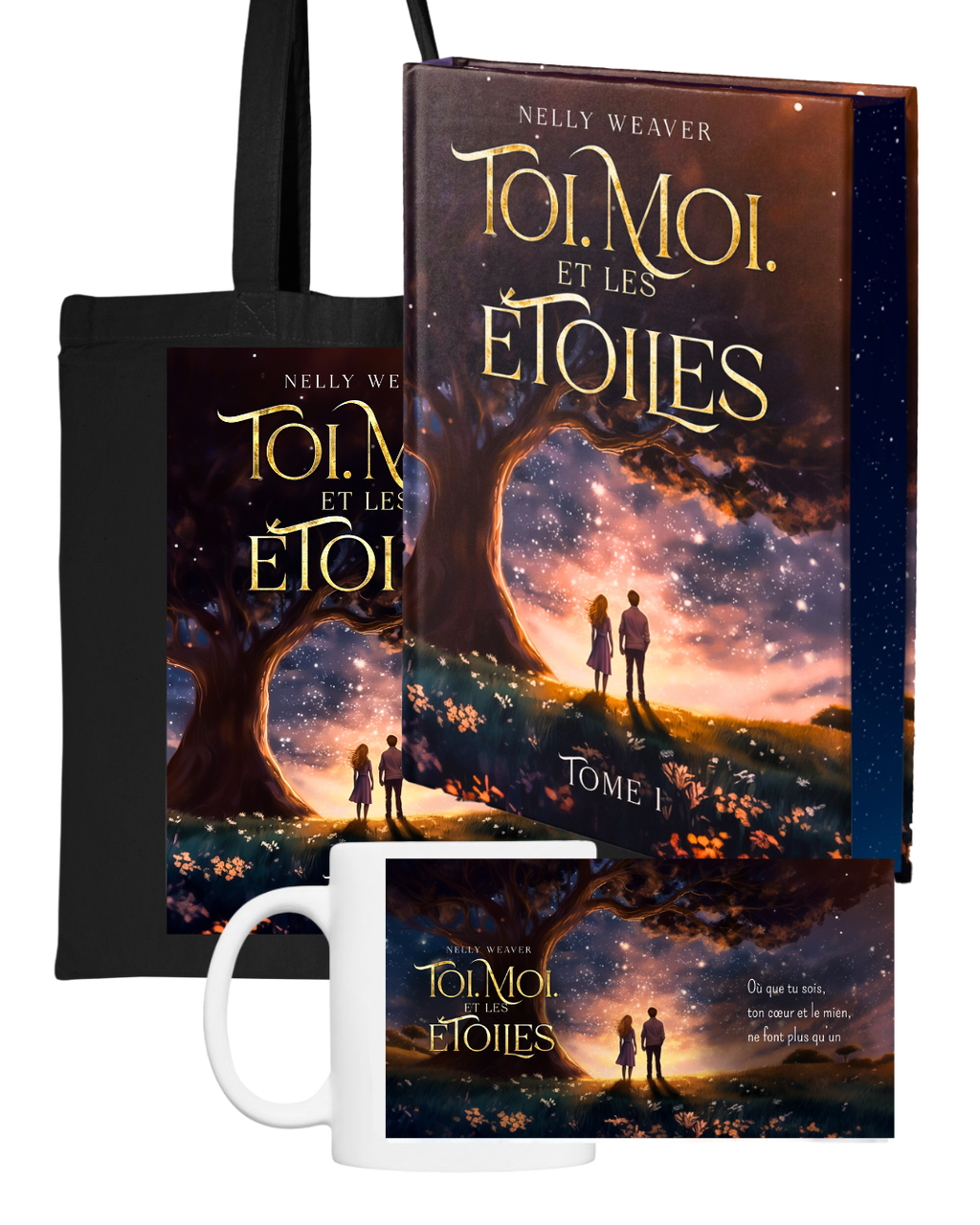 Box Relié T1 collector Toi. Moi. Et les étoiles avec ses goodies