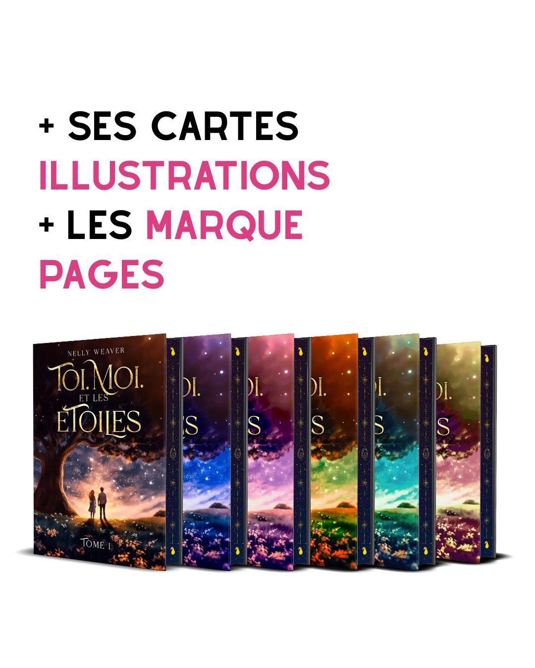 Intégral du Pack Relié collector Toi. Moi. Et les étoiles - Édition Luxe T1 à 6