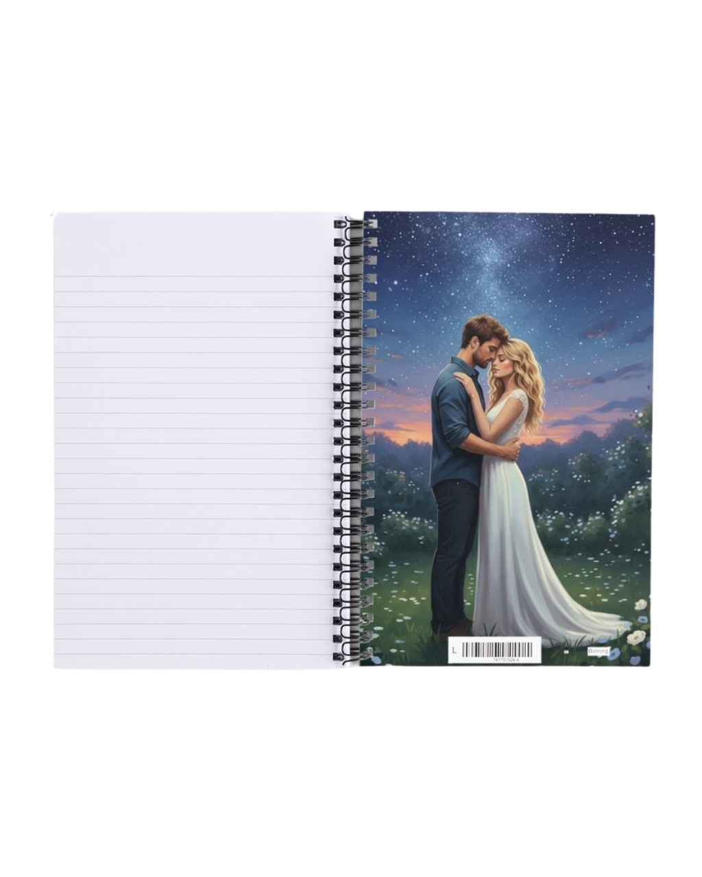 Le carnet + son stylo Relié Toi. Moi. Et les étoiles