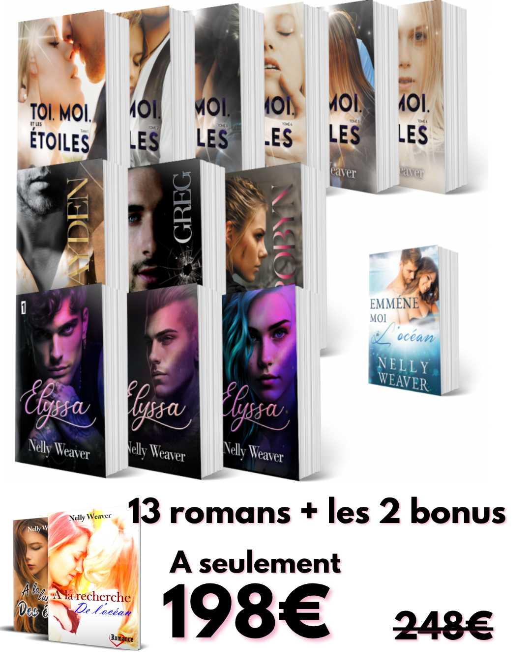 Pack Bibliographie - Édition spéciale signée par l'auteur + les bonus