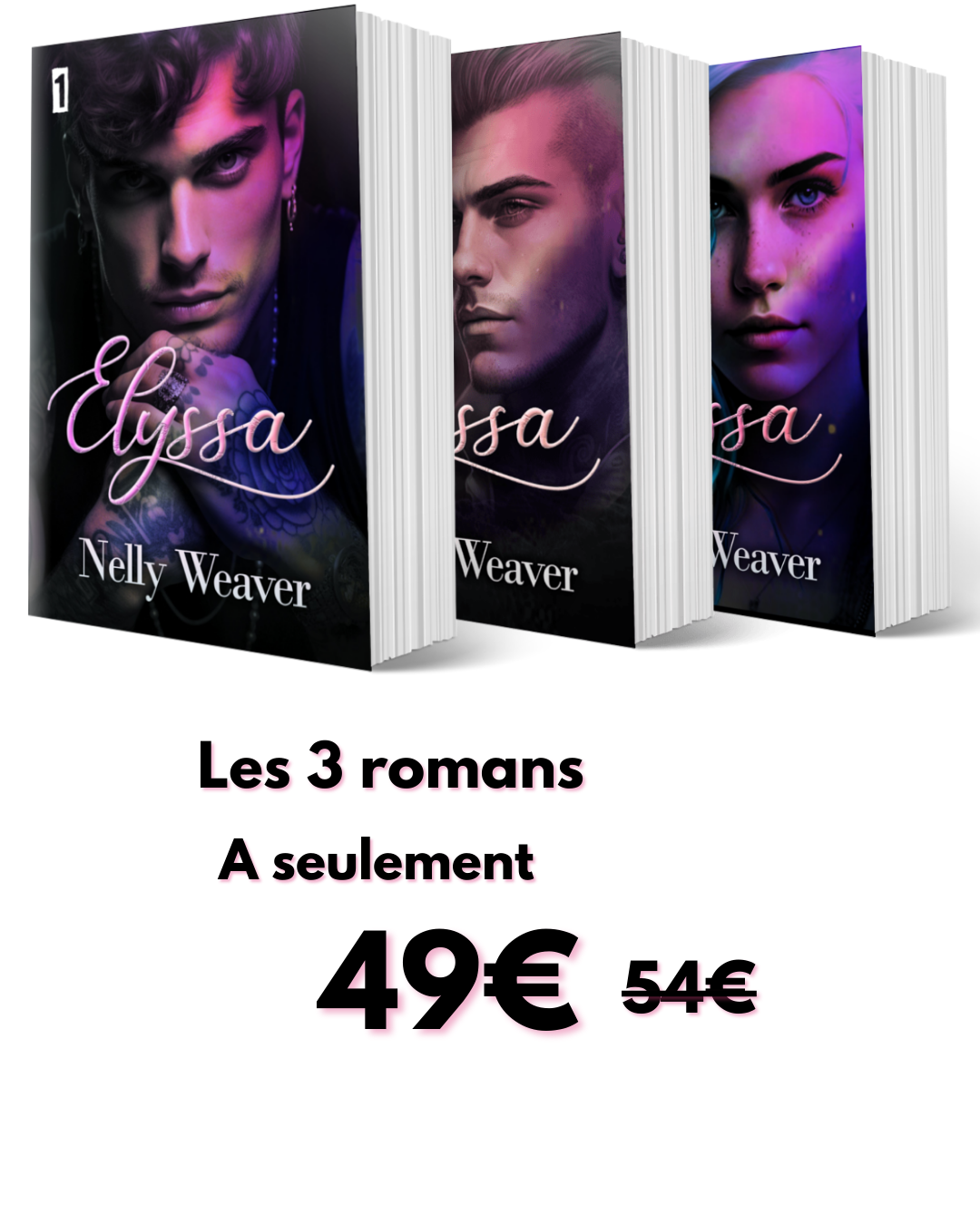 Pack Elyssa - Édition spéciale signée par l'auteur