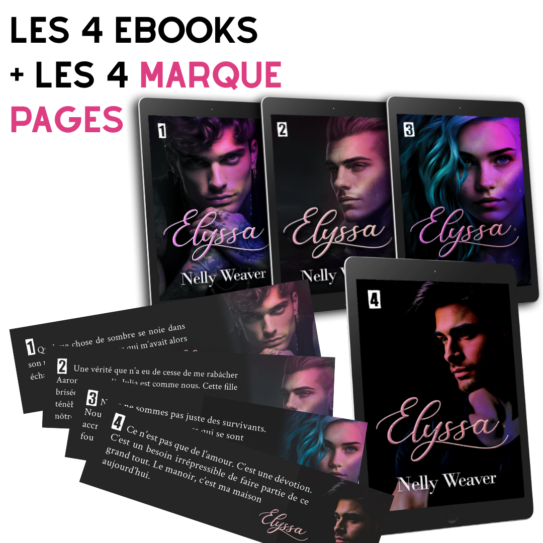 PACK EBOOK - Elyssa T1 à 4