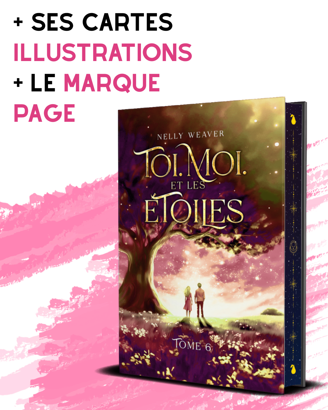 Relié T6 collector Toi. Moi. Et les étoiles + les cartes illustrations - Édition Luxe